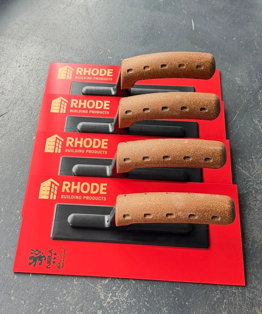 Rhode professional finishing trowels